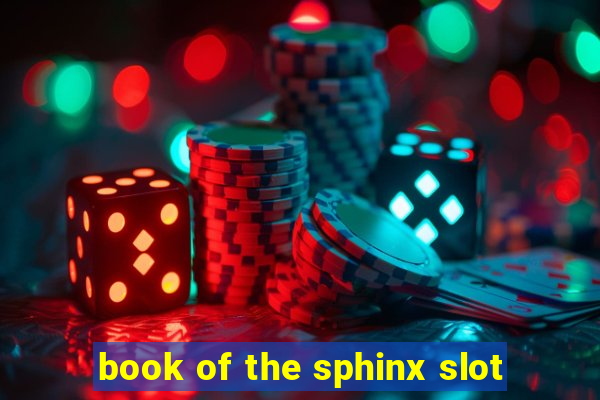 book of the sphinx slot