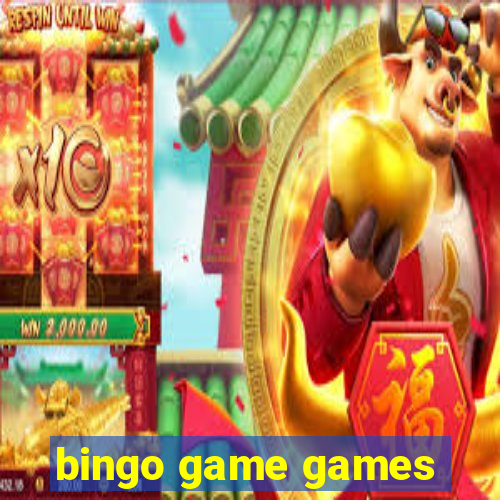 bingo game games