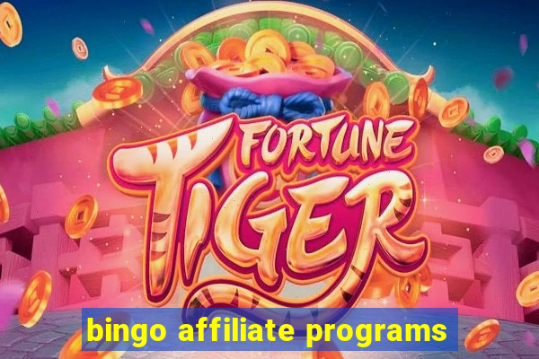 bingo affiliate programs