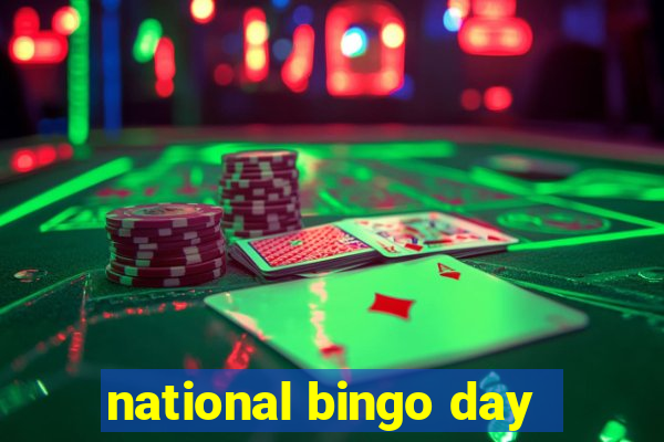 national bingo day