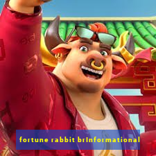 fortune rabbit brInformational