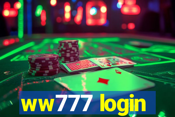 ww777 login