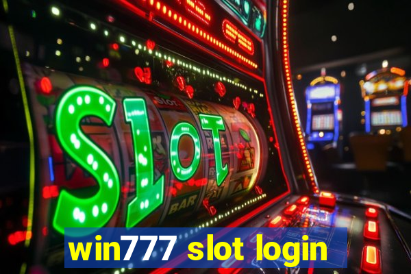 win777 slot login