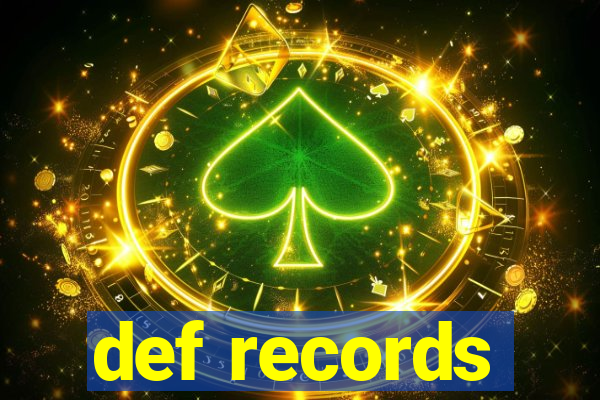 def records