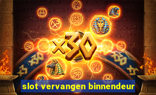 slot vervangen binnendeur