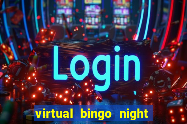 virtual bingo night with friends