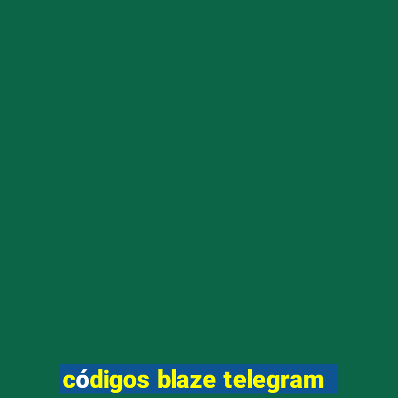 códigos blaze telegram