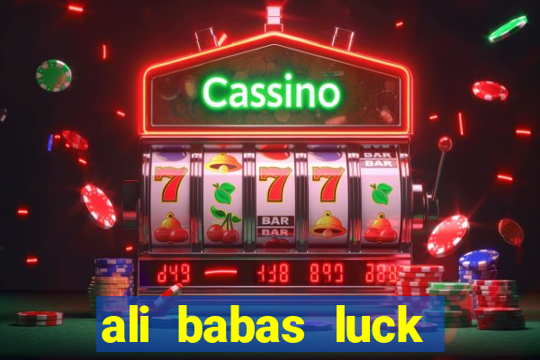 ali babas luck megaways slot