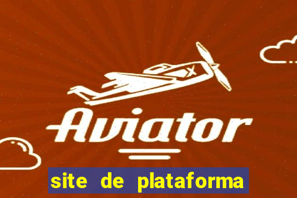 site de plataforma de jogos