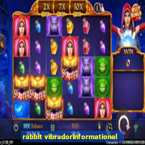 rabbit vibradorInformational