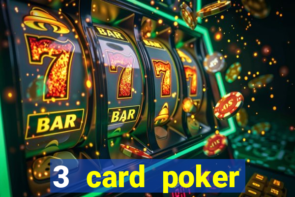 3 card poker casino rules