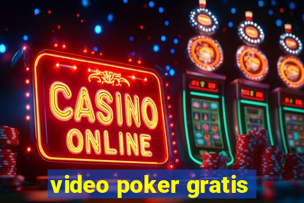 video poker gratis