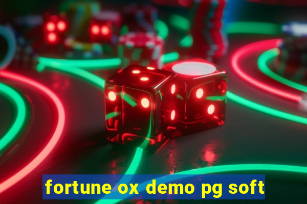 fortune ox demo pg soft