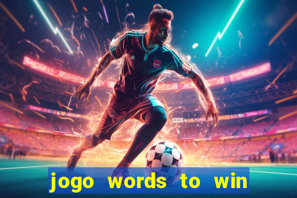 jogo words to win paga mesmo