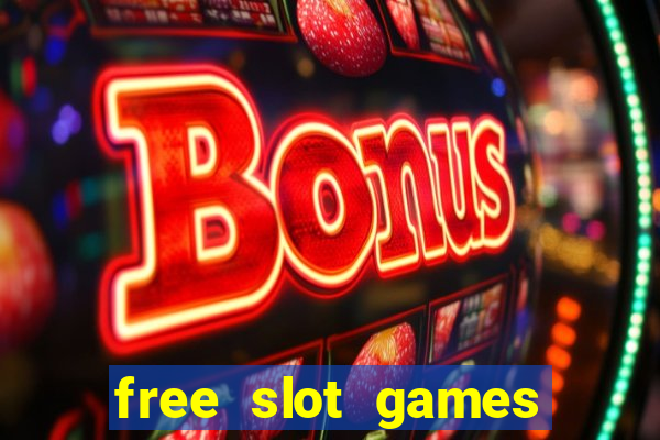 free slot games for real money