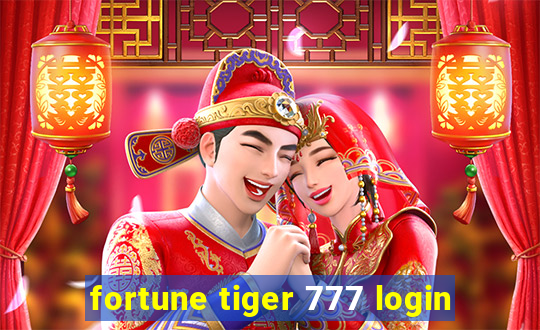 fortune tiger 777 login