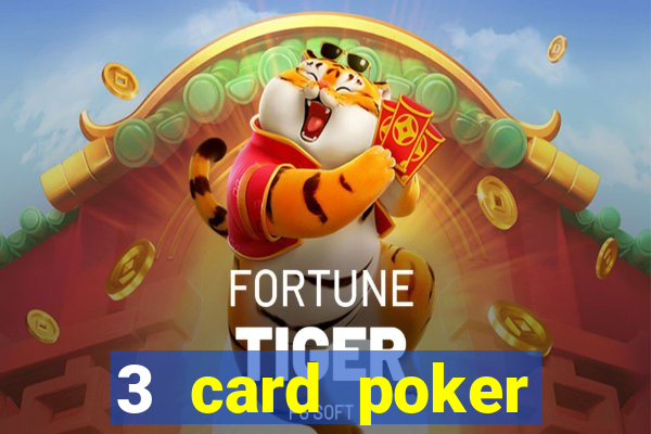 3 card poker casino online