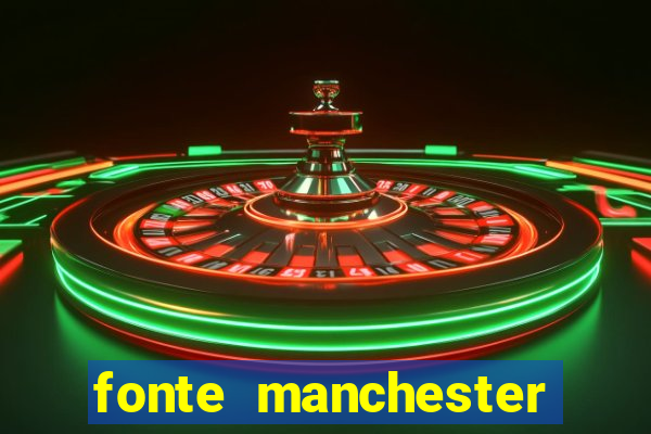 fonte manchester city download