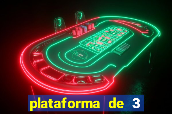 plataforma de 3 reais pg