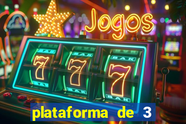 plataforma de 3 reais pg