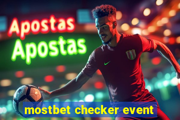 mostbet checker event