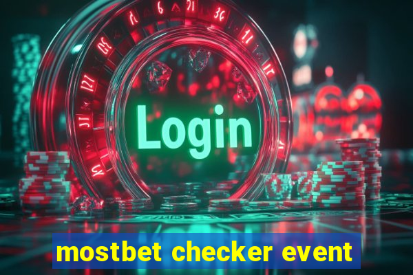 mostbet checker event