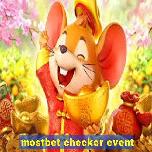 mostbet checker event