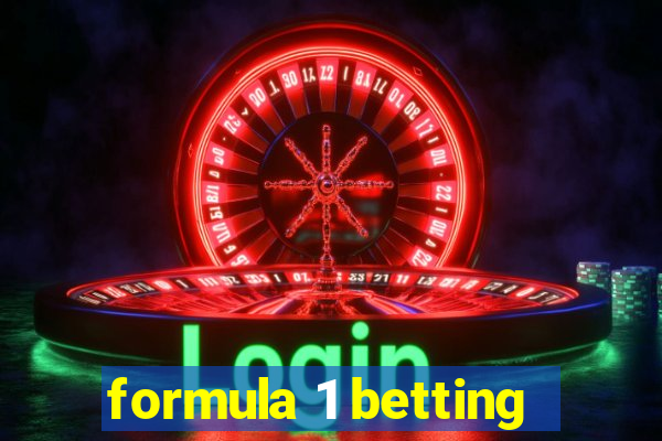 formula 1 betting