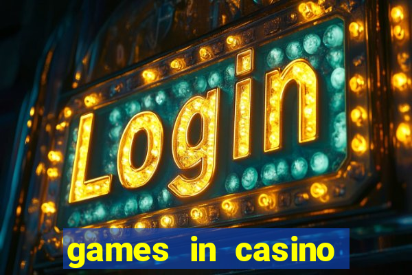 games in casino las vegas