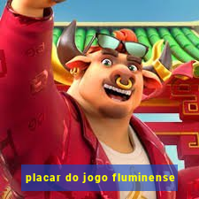 placar do jogo fluminense