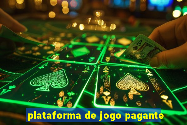 plataforma de jogo pagante