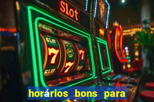 horários bons para jogar fortune tiger