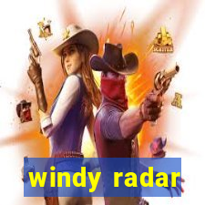 windy radar