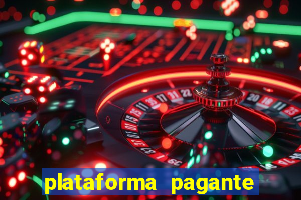 plataforma pagante fortune tiger