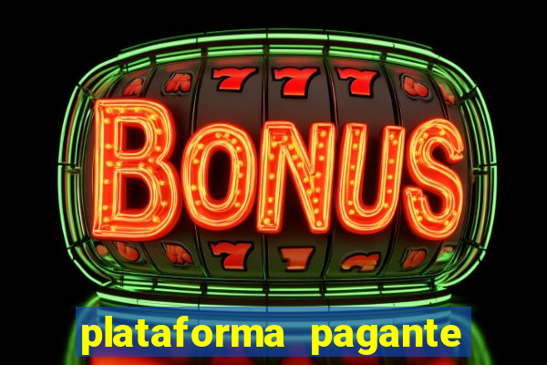 plataforma pagante fortune tiger