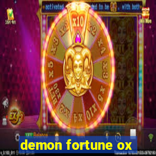 demon fortune ox