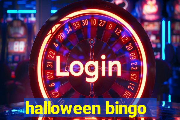 halloween bingo