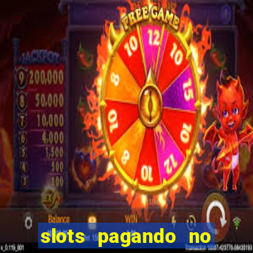 slots pagando no cadastro sem depósito