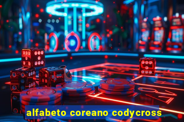 alfabeto coreano codycross