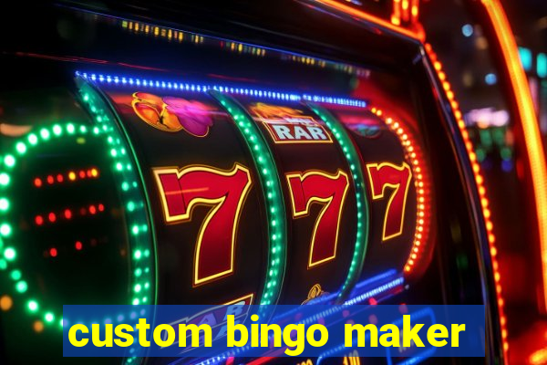 custom bingo maker