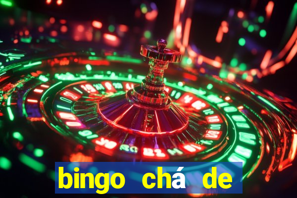 bingo chá de revela??o para imprimir