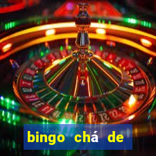 bingo chá de revela??o para imprimir