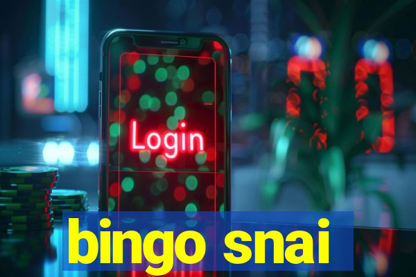 bingo snai