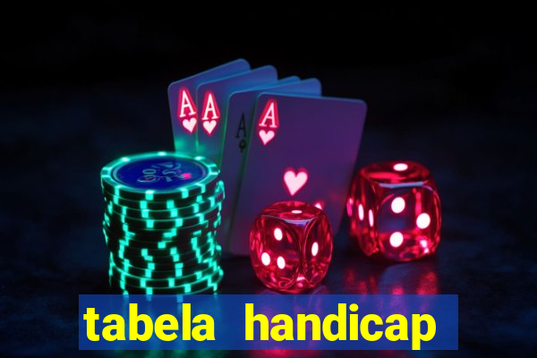 tabela handicap asiatico escanteios