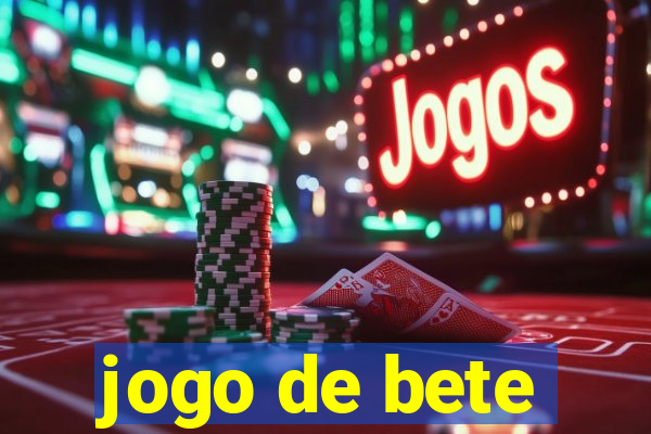 jogo de bete