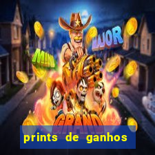 prints de ganhos no fortune tiger