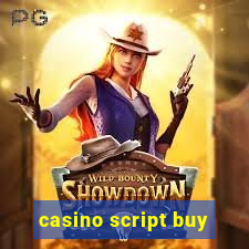 casino script buy