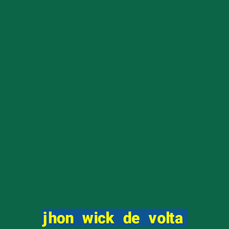 jhon wick de volta ao jogo torrent magnet