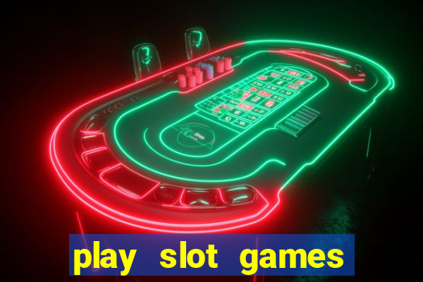 play slot games for real money