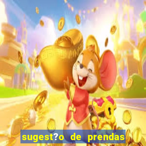 sugest?o de prendas para bingo